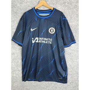 Chelsea FC Jersey Men's 5XL Fits 2XL Nike Blue 2023/2024 Dri-fit Adv Logo
